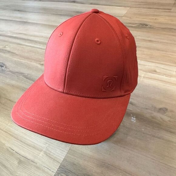 Lululemon Athletics On The Fly Adjustable Strap Men’s Hat Baseball Red OS - Picture 1 of 8